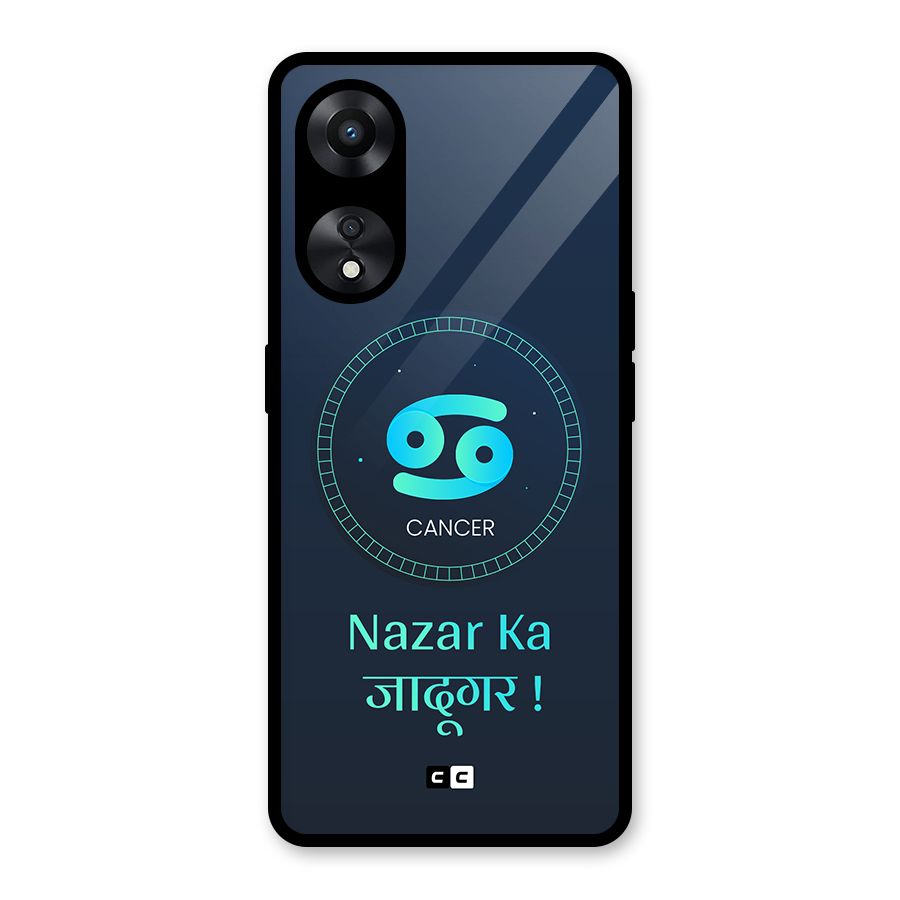 Magical Cancer Glass Back Case for Oppo A78