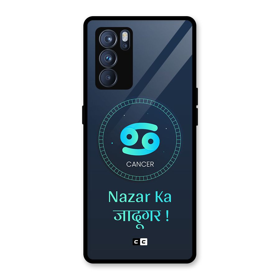 Magical Cancer Glass Back Case for Oppo Reno6 Pro 5G