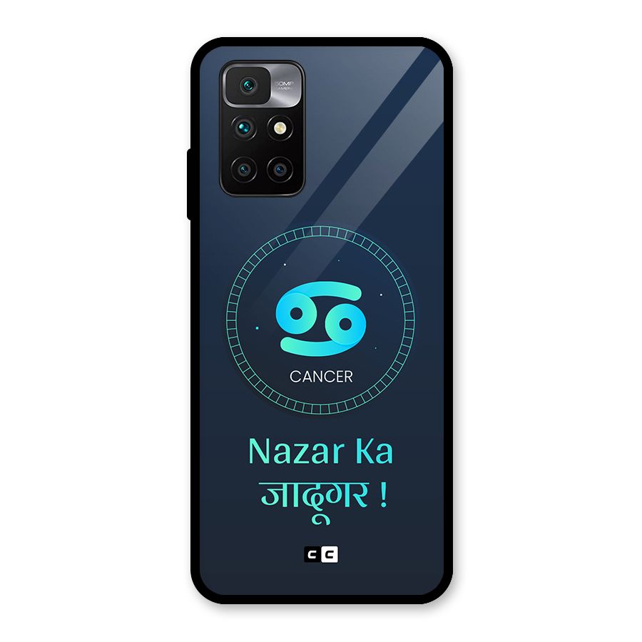 Magical Cancer Glass Back Case for Redmi 10 Prime