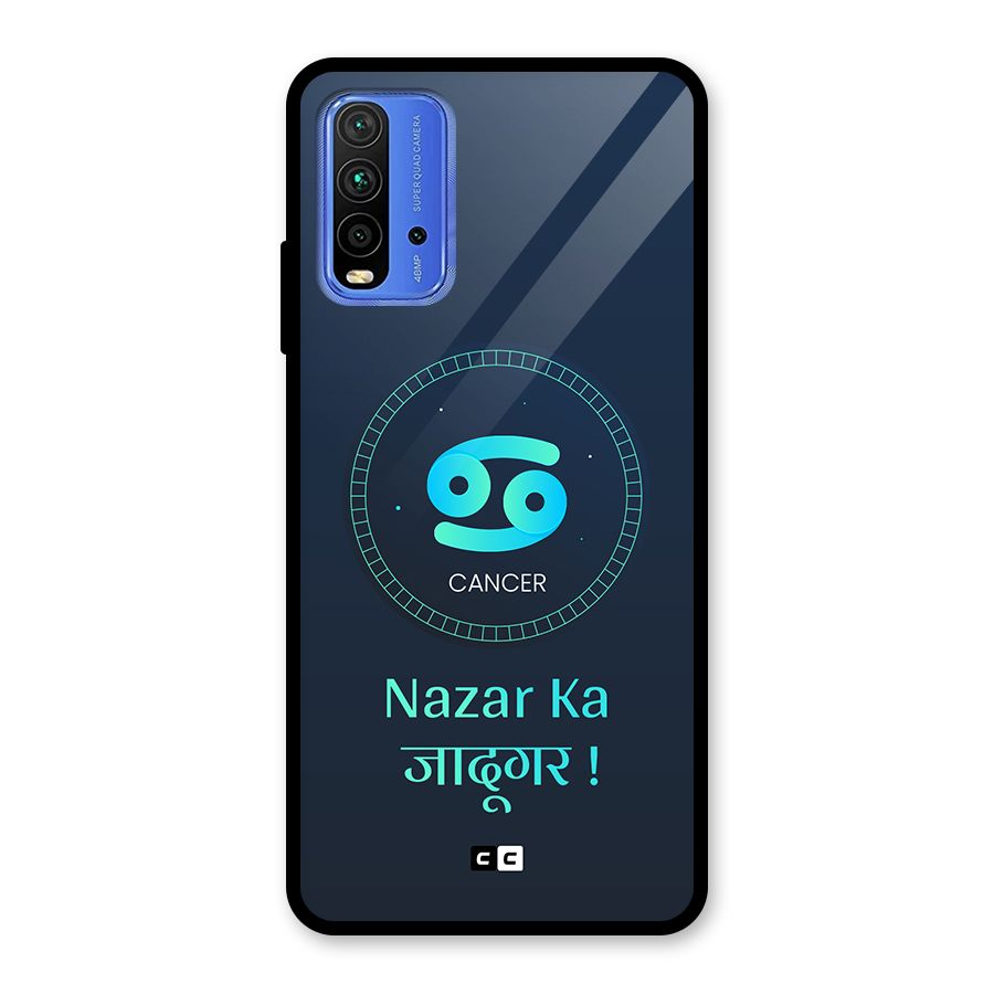 Magical Cancer Glass Back Case for Redmi 9 Power