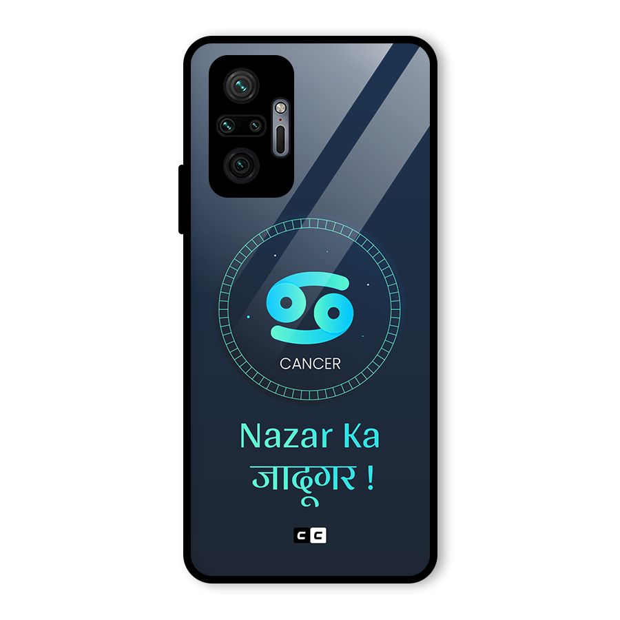 Magical Cancer Glass Back Case for Redmi Note 10 Pro Max