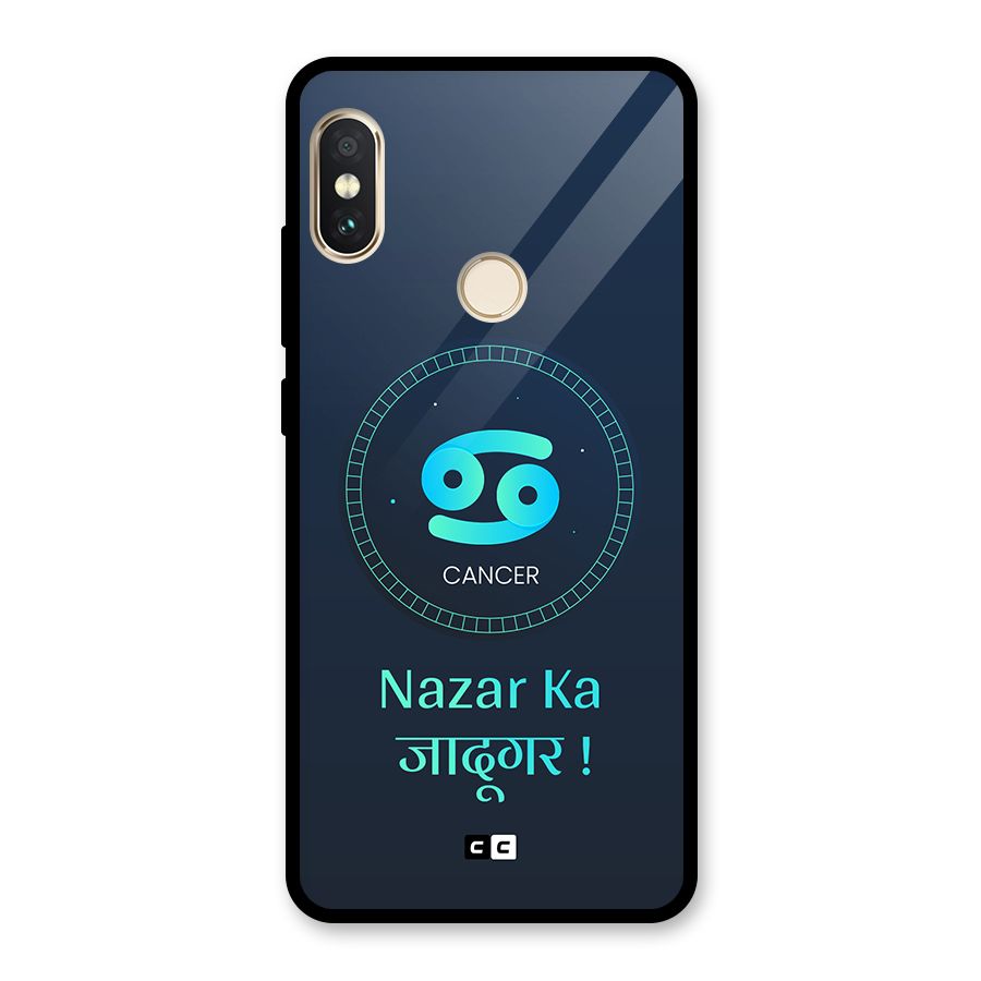 Magical Cancer Glass Back Case for Redmi Note 5 Pro