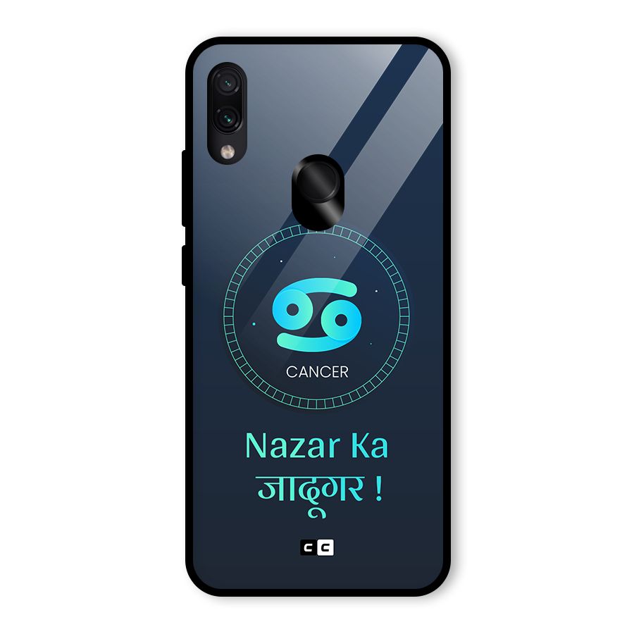 Magical Cancer Glass Back Case for Redmi Note 7 Pro