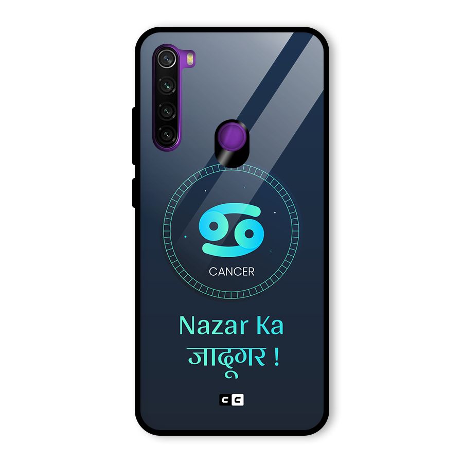 Magical Cancer Glass Back Case for Redmi Note 8