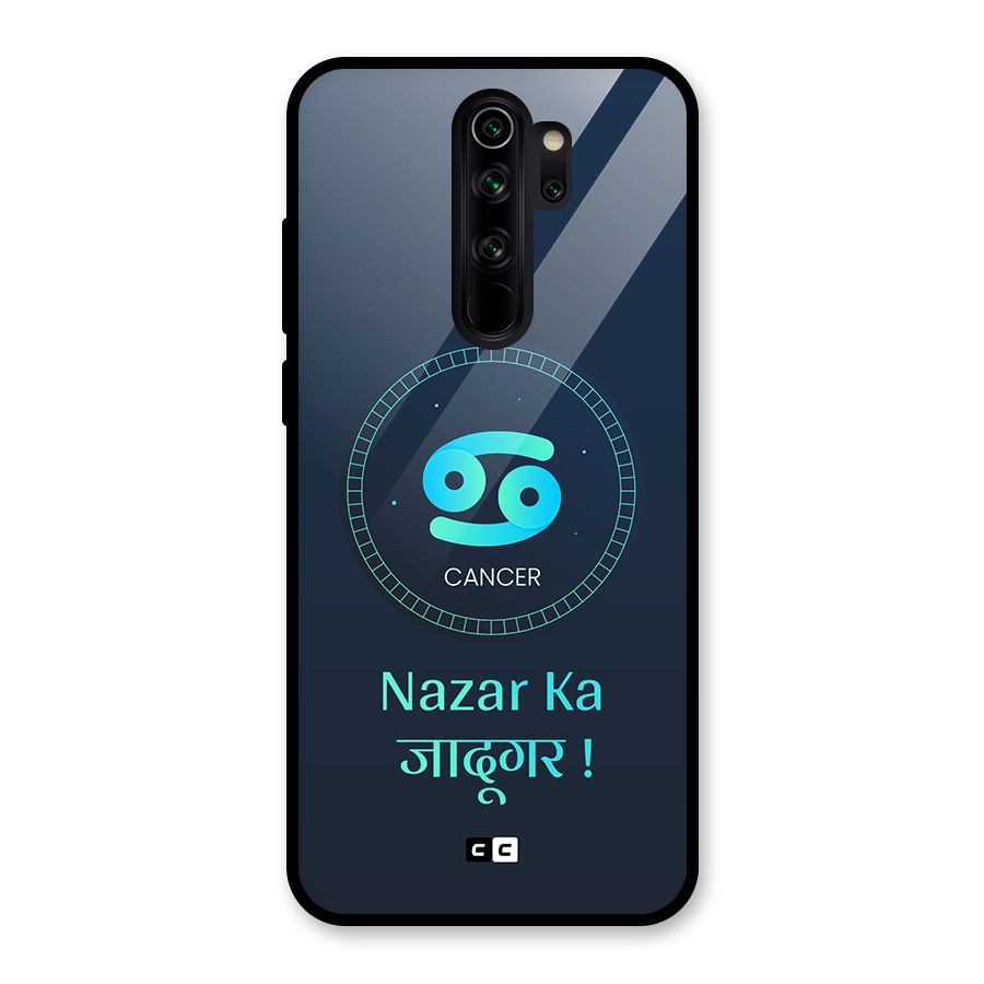 Magical Cancer Glass Back Case for Redmi Note 8 Pro