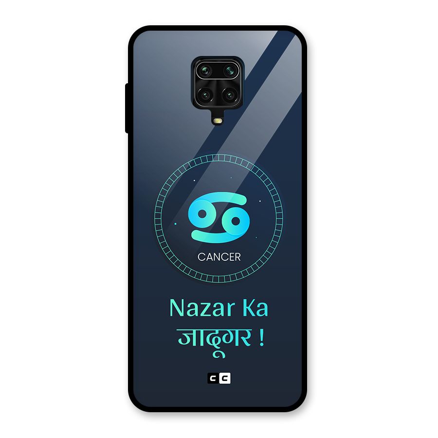 Magical Cancer Glass Back Case for Redmi Note 9 Pro
