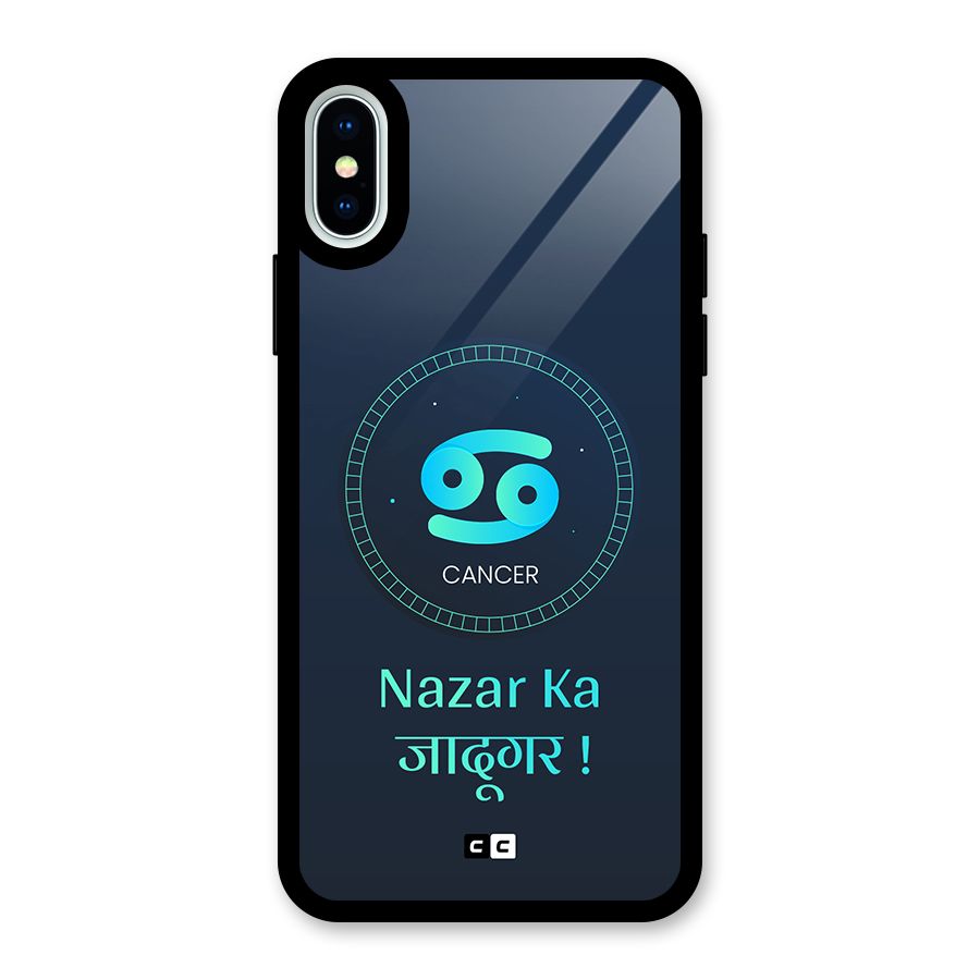 Magical Cancer Glass Back Case for iPhone XS