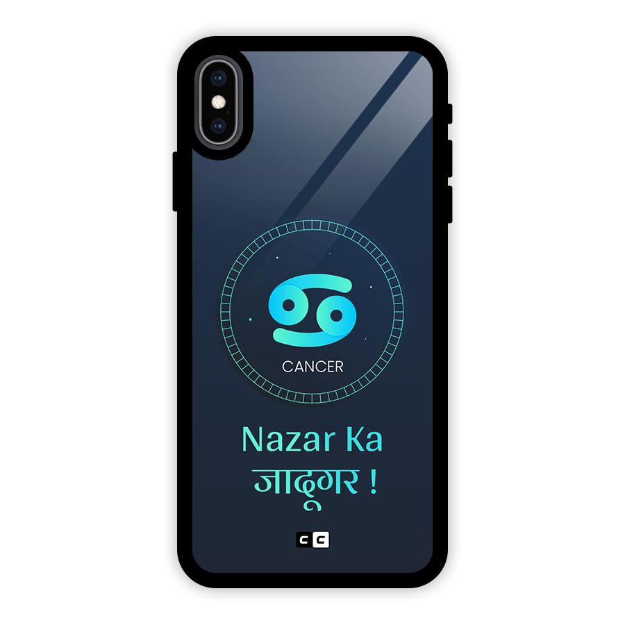 Magical Cancer Glass Back Case for iPhone XS Max