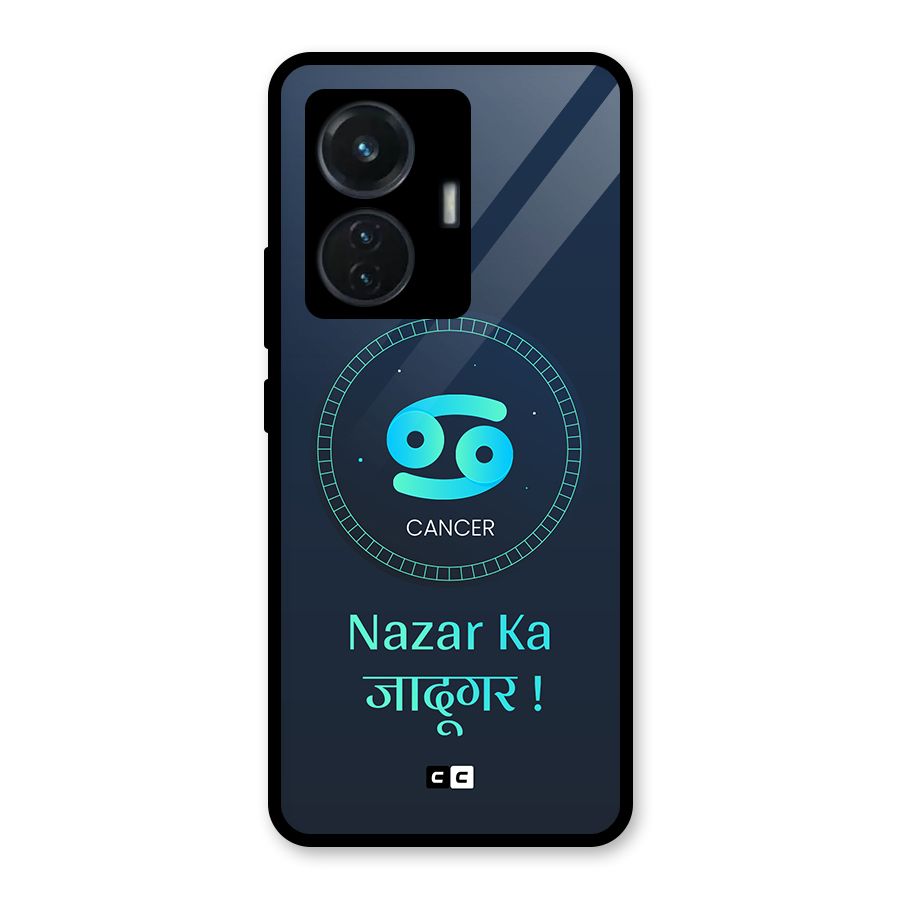 Magical Cancer Glass Back Case for iQOO Z6 44W