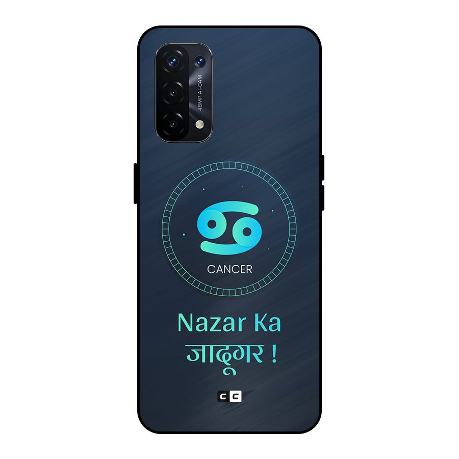 Magical Cancer Metal Back Case for Oppo A74 5G