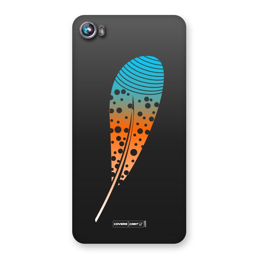 Magical Feather Back Case for Micromax Canvas Fire 4 A107