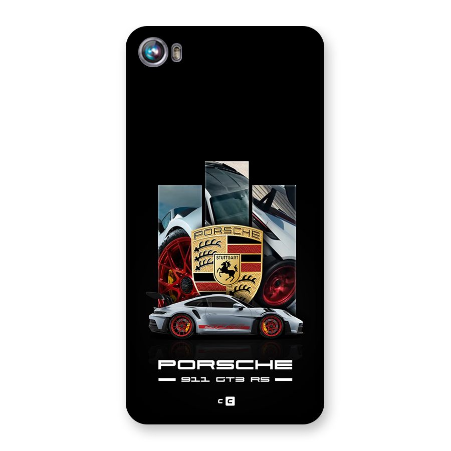Magnificent Supercar Back Case for Canvas Fire 4 (A107)