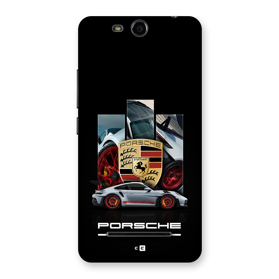 Magnificent Supercar Back Case for Canvas Juice 3 Q392