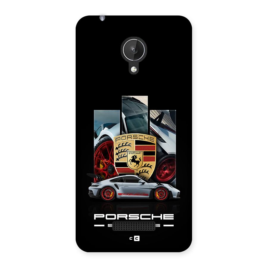 Magnificent Supercar Back Case for Canvas Spark Q380