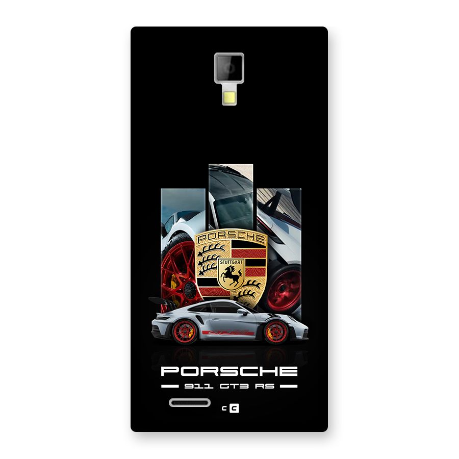 Magnificent Supercar Back Case for Canvas Xpress A99