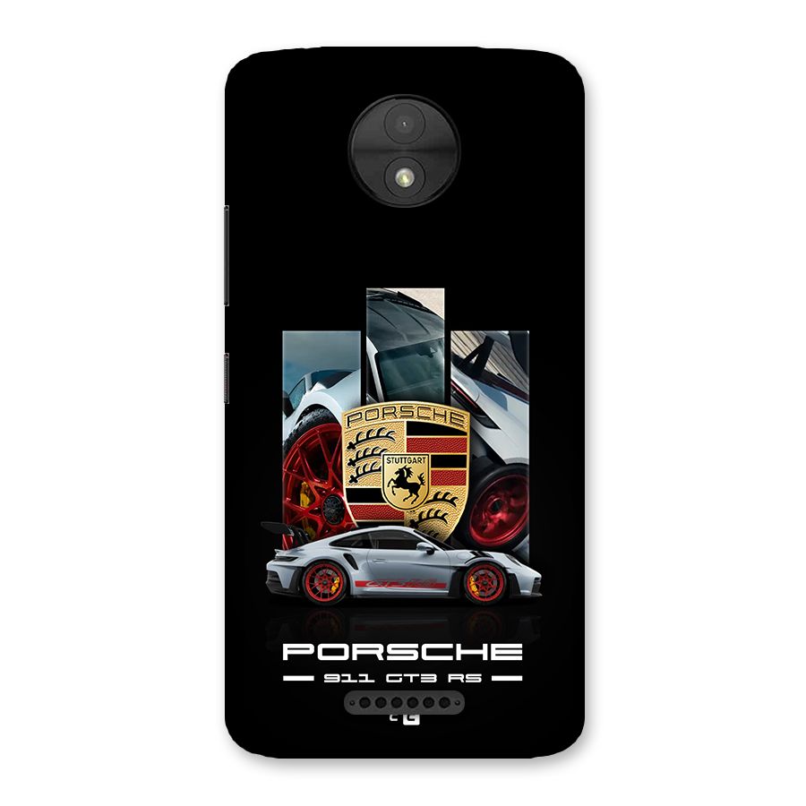 Magnificent Supercar Back Case for Moto C