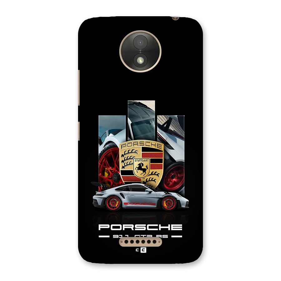 Magnificent Supercar Back Case for Moto C Plus