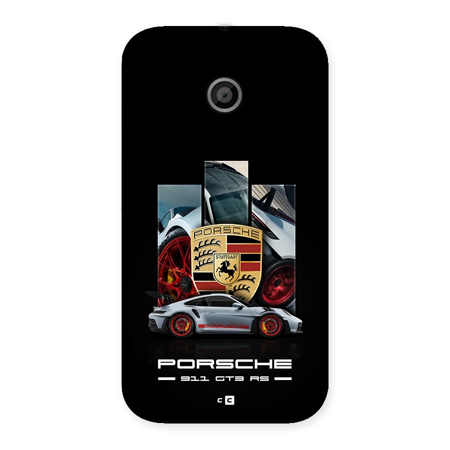 Magnificent Supercar Back Case for Moto E
