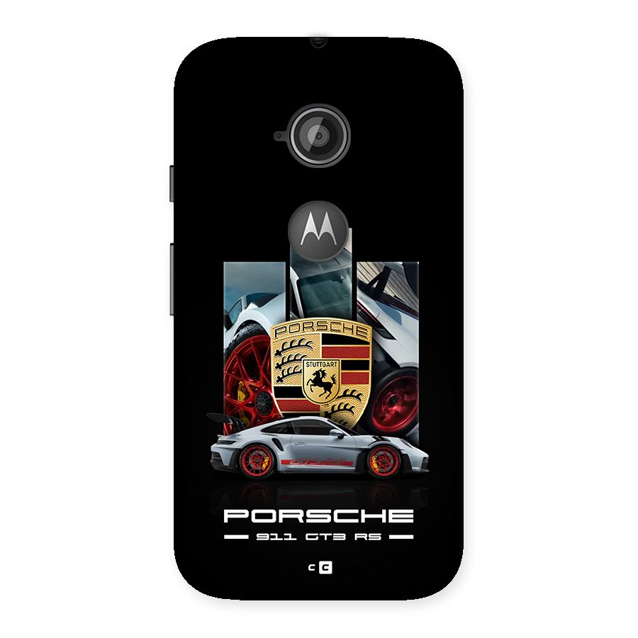 Magnificent Supercar Back Case for Moto E 2nd Gen