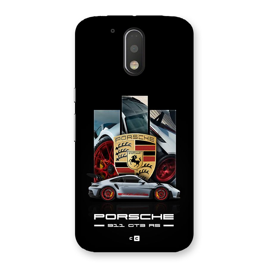 Magnificent Supercar Back Case for Moto G4