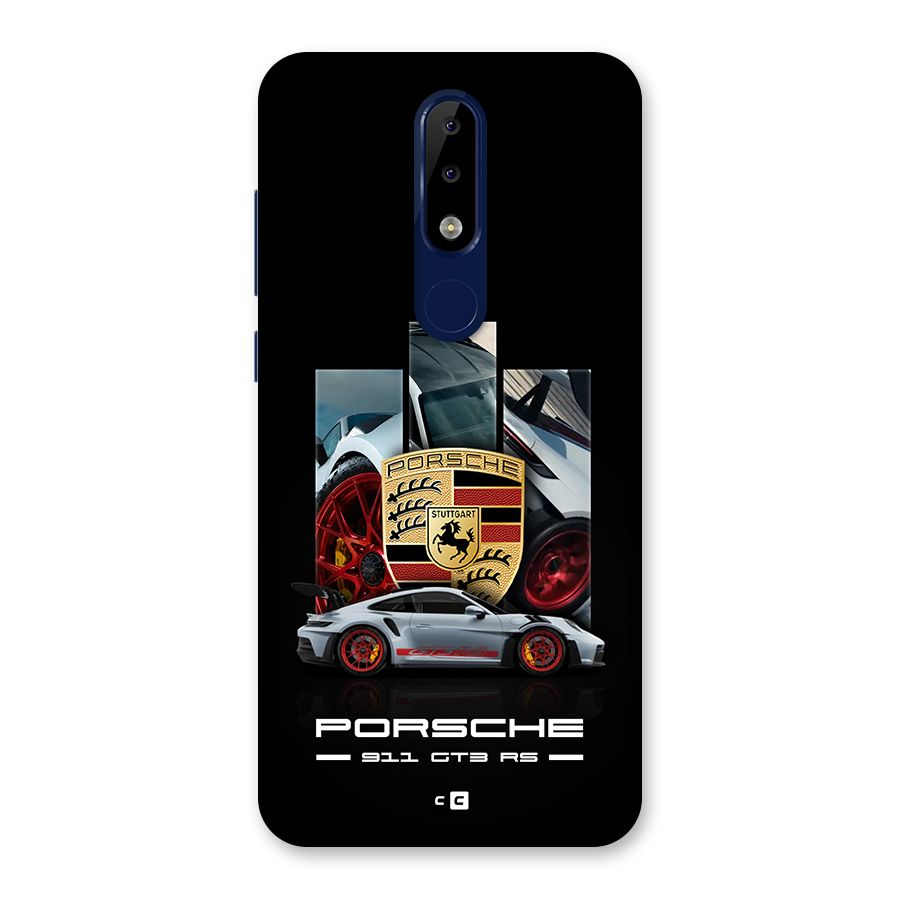 Magnificent Supercar Back Case for Nokia 5.1 Plus