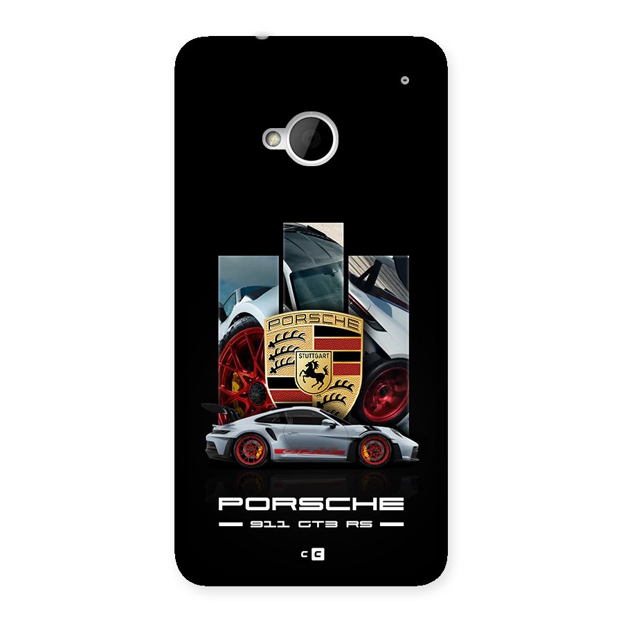 Magnificent Supercar Back Case for One M7 (Single Sim)