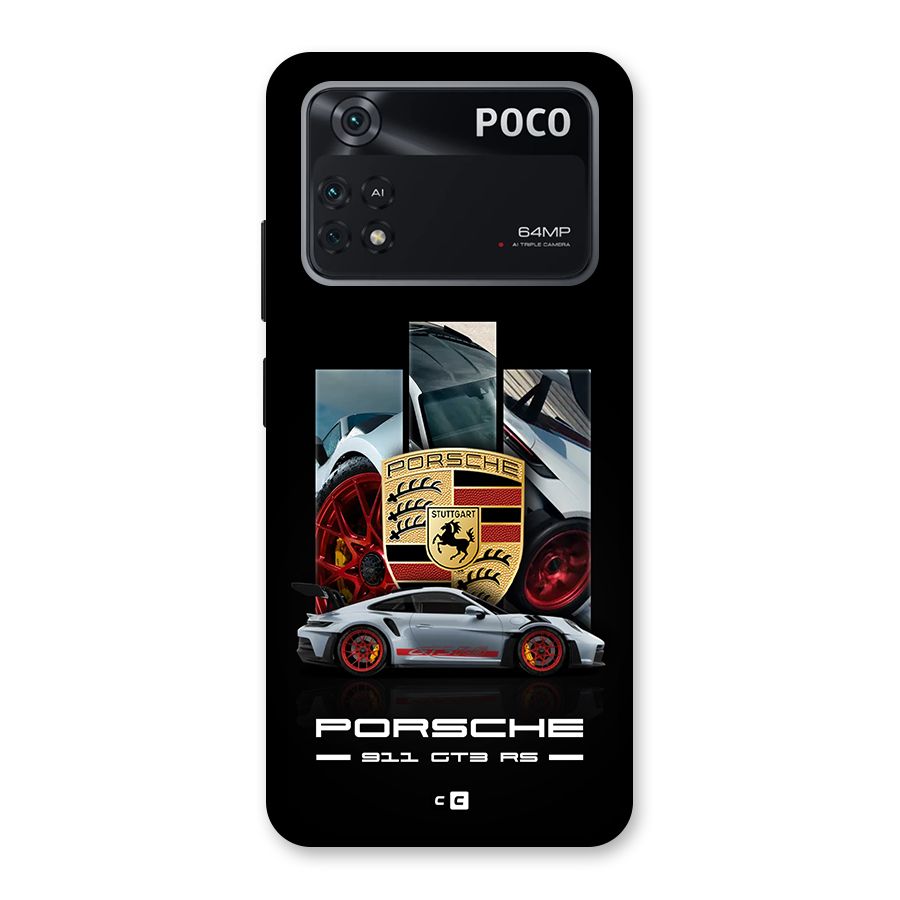 Magnificent Supercar Back Case for Poco M4 Pro 4G