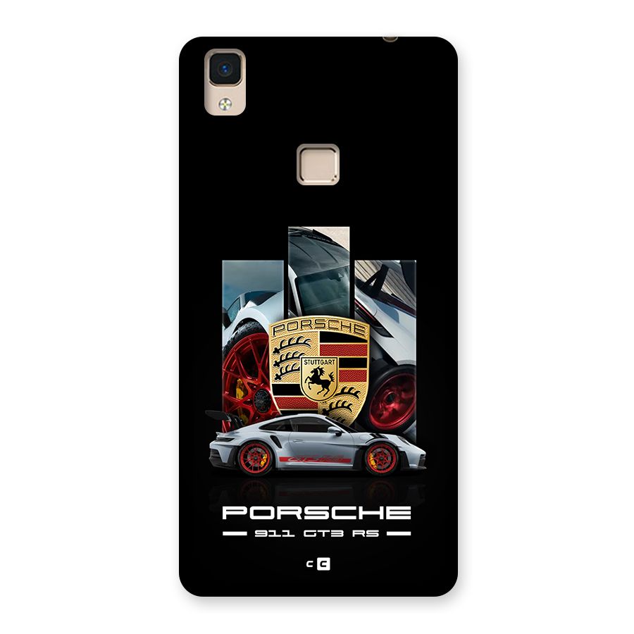 Magnificent Supercar Back Case for V3 Max