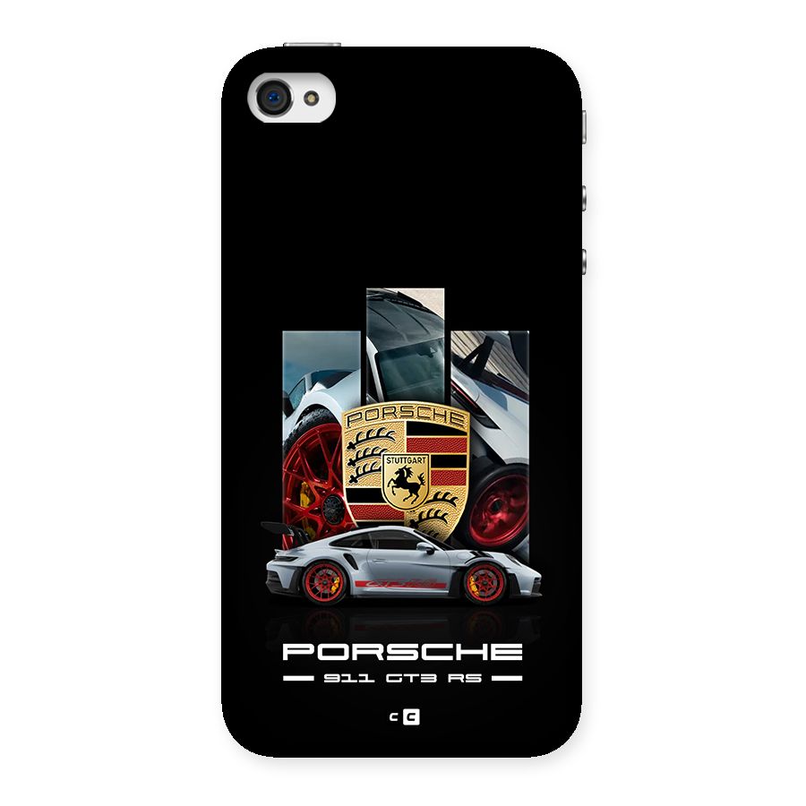 Magnificent Supercar Back Case for iPhone 4 4s