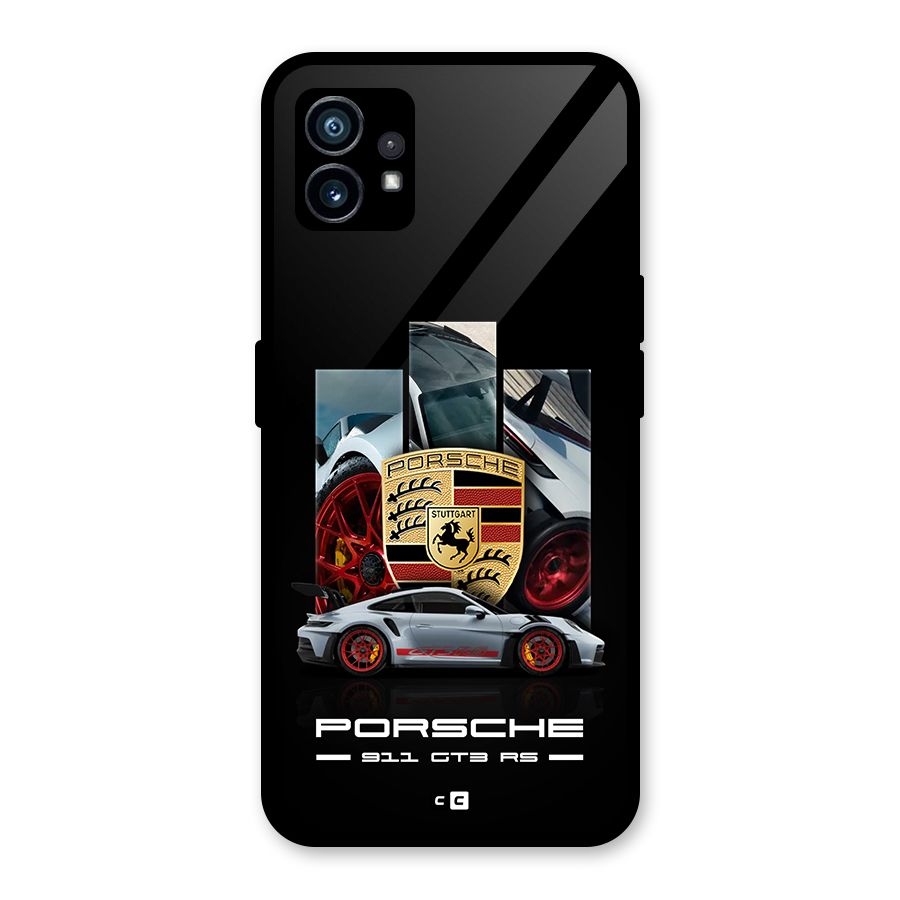 Magnificent Supercar Glass Back Case for Nothing Phone 1