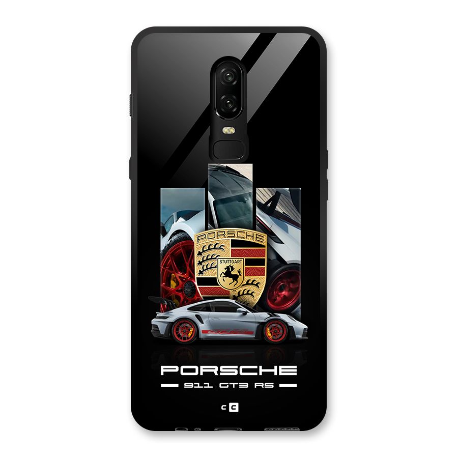 Magnificent Supercar Glass Back Case for OnePlus 6