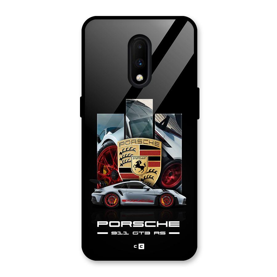 Magnificent Supercar Glass Back Case for OnePlus 7