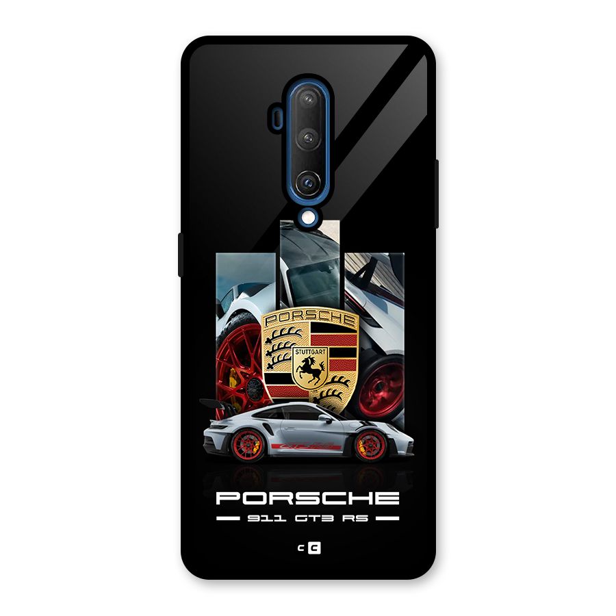 Magnificent Supercar Glass Back Case for OnePlus 7T Pro