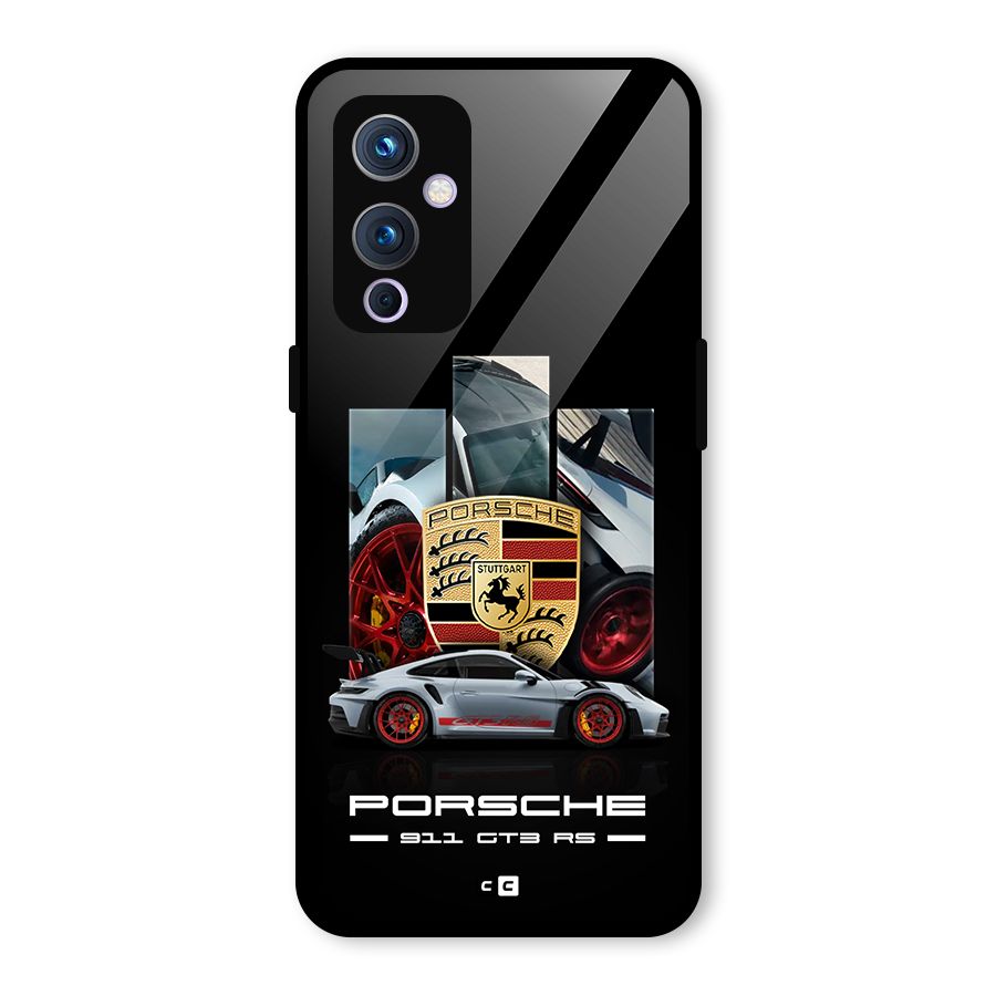 Magnificent Supercar Glass Back Case for OnePlus 9
