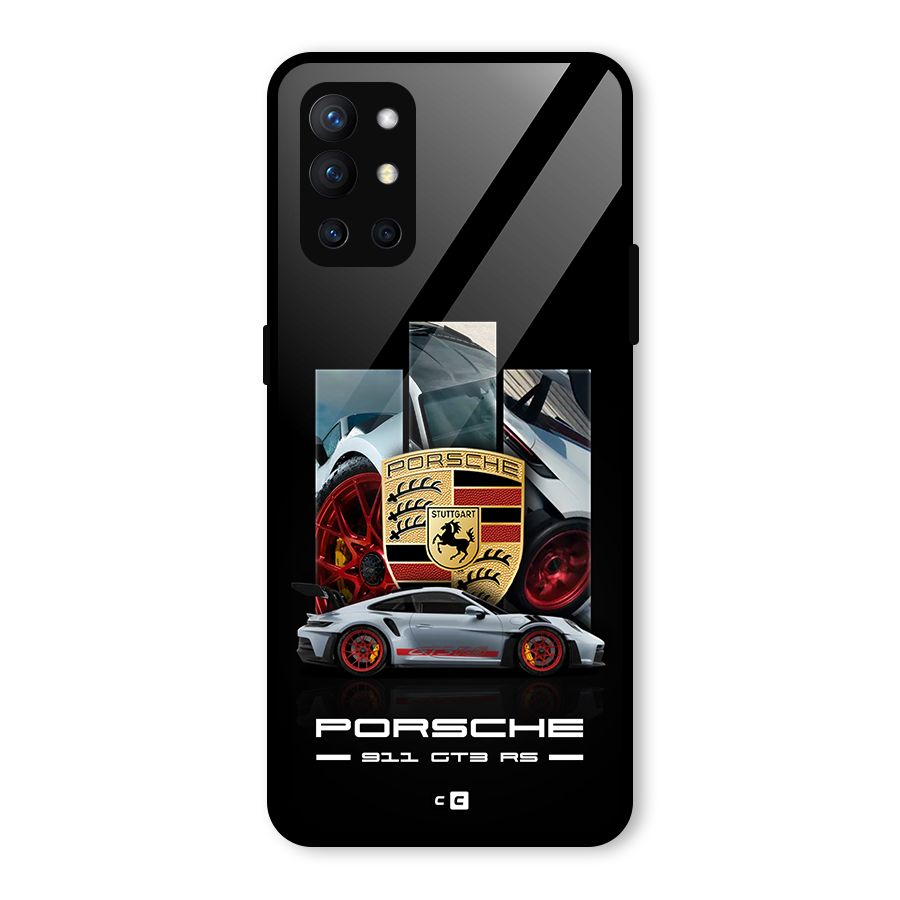 Magnificent Supercar Glass Back Case for OnePlus 9R