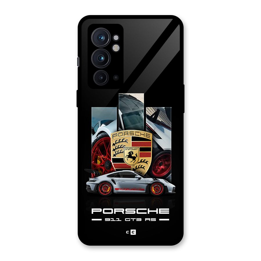 Magnificent Supercar Glass Back Case for OnePlus 9RT 5G