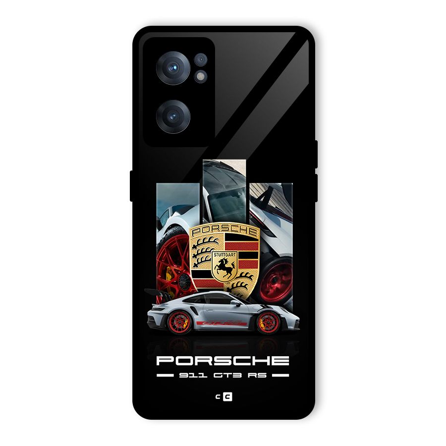 Magnificent Supercar Glass Back Case for OnePlus Nord CE 2 5G
