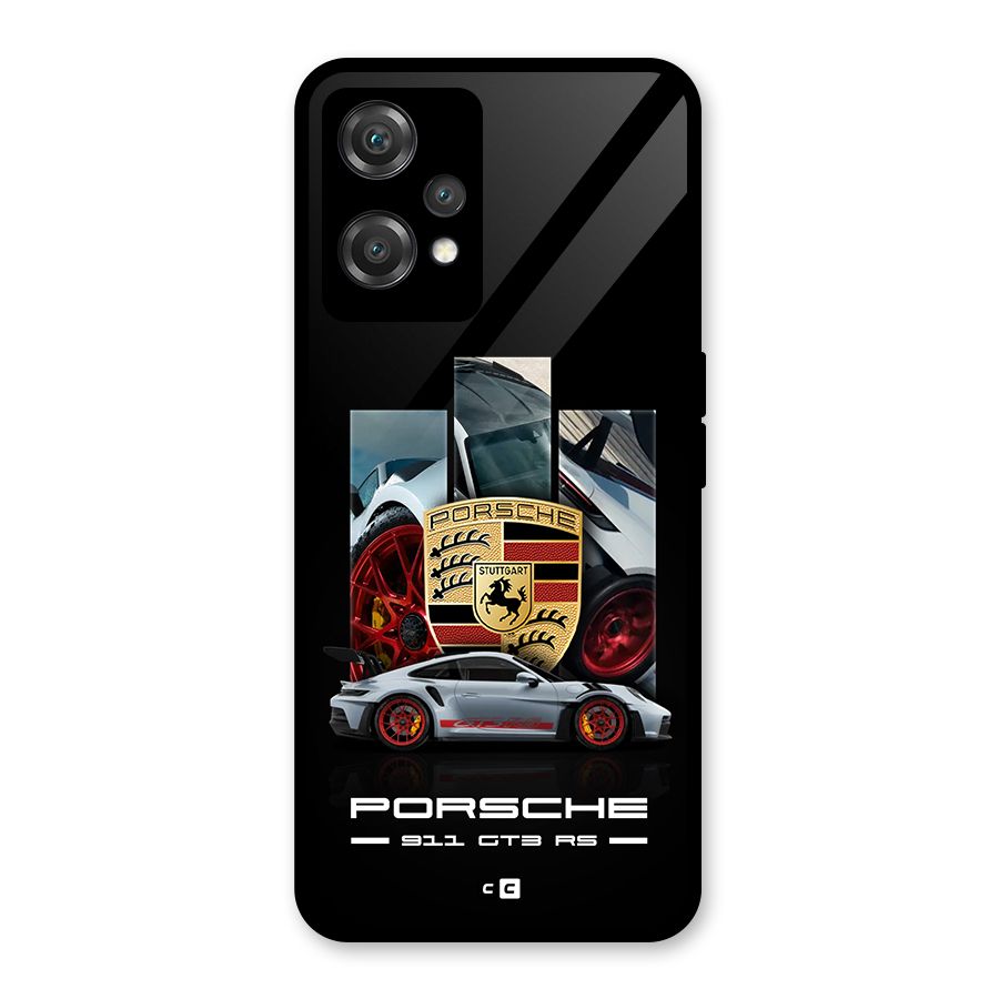 Magnificent Supercar Glass Back Case for OnePlus Nord CE 2 Lite 5G