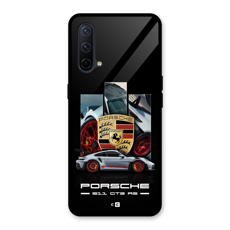 Magnificent Supercar Glass Back Case for OnePlus Nord CE 5G