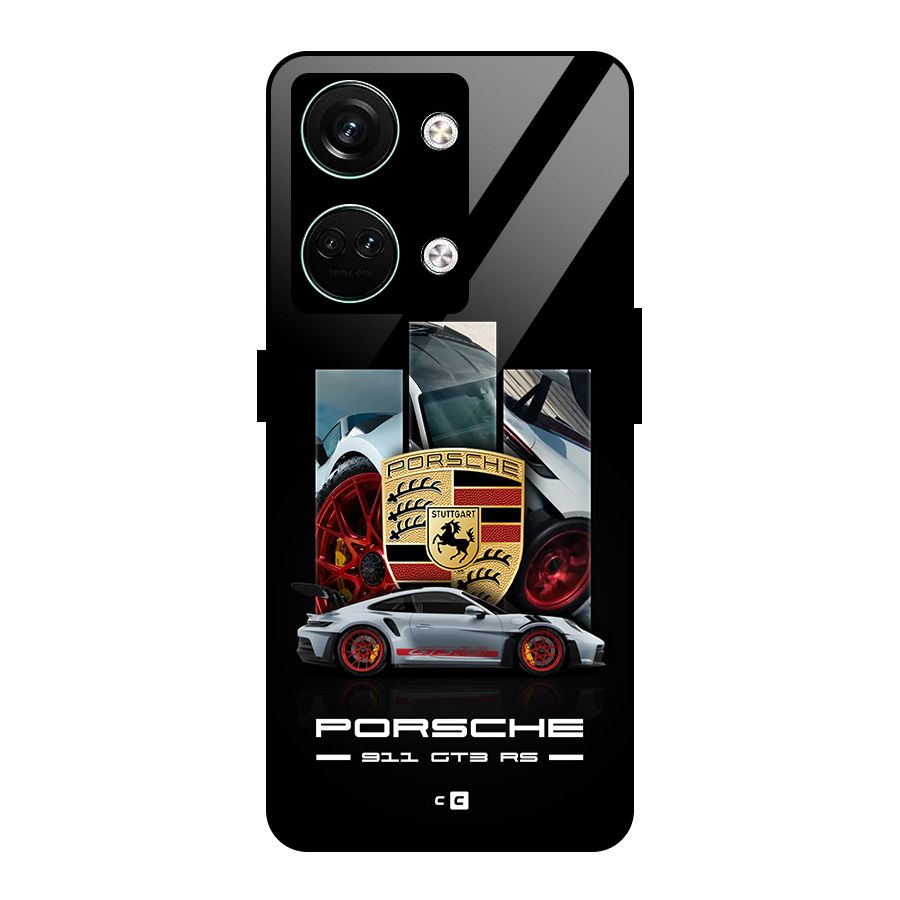 Magnificent Supercar Glass Back Case for Oneplus Nord 3