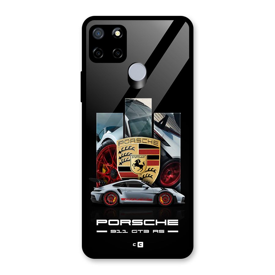 Magnificent Supercar Glass Back Case for Realme C12