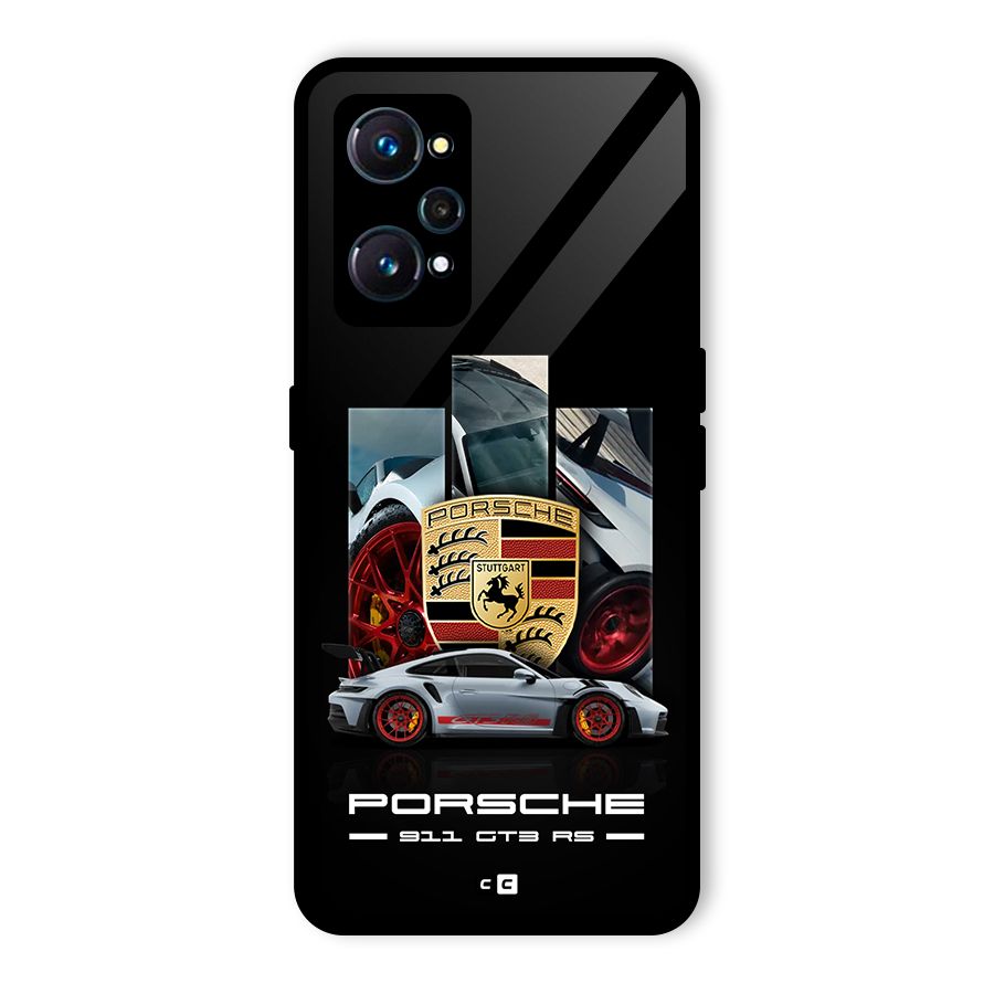 Magnificent Supercar Glass Back Case for Realme GT Neo2