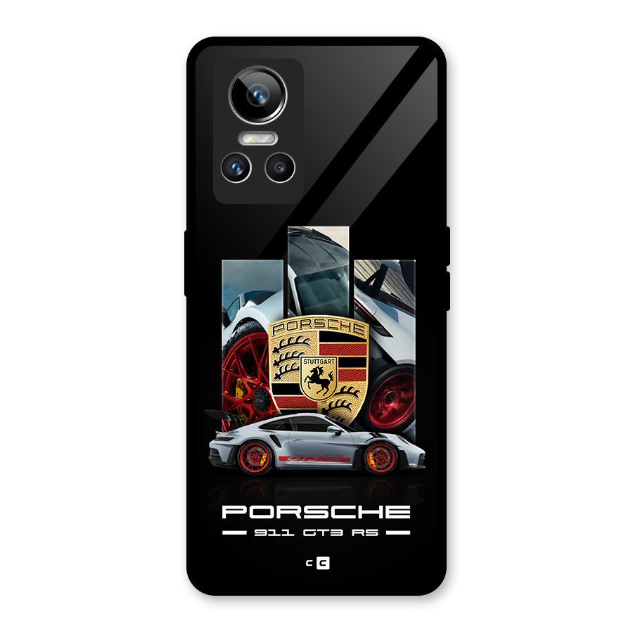 Magnificent Supercar Glass Back Case for Realme GT Neo 3