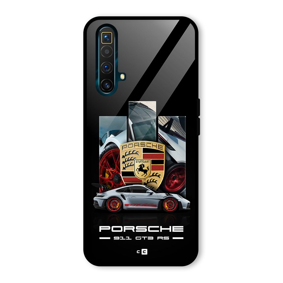 Magnificent Supercar Glass Back Case for Realme X3 SuperZoom