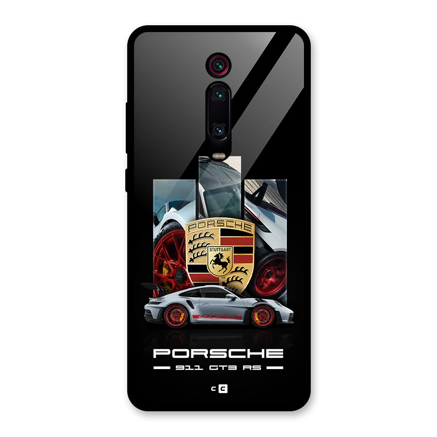Magnificent Supercar Glass Back Case for Redmi K20