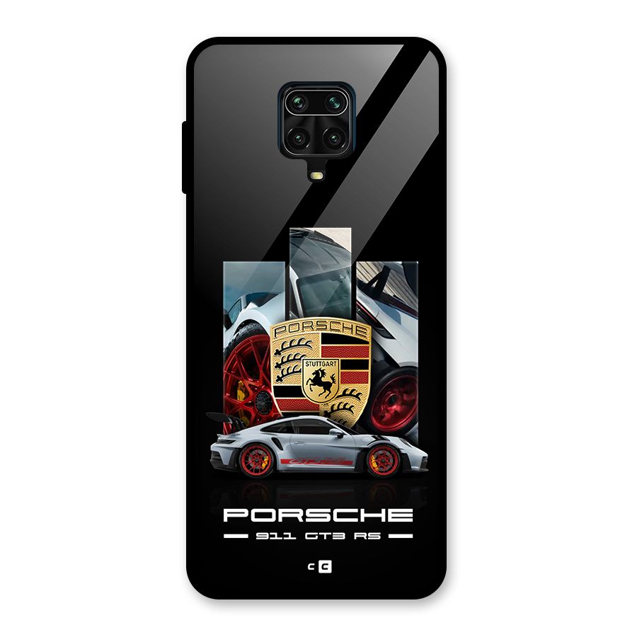 Magnificent Supercar Glass Back Case for Redmi Note 10 Lite