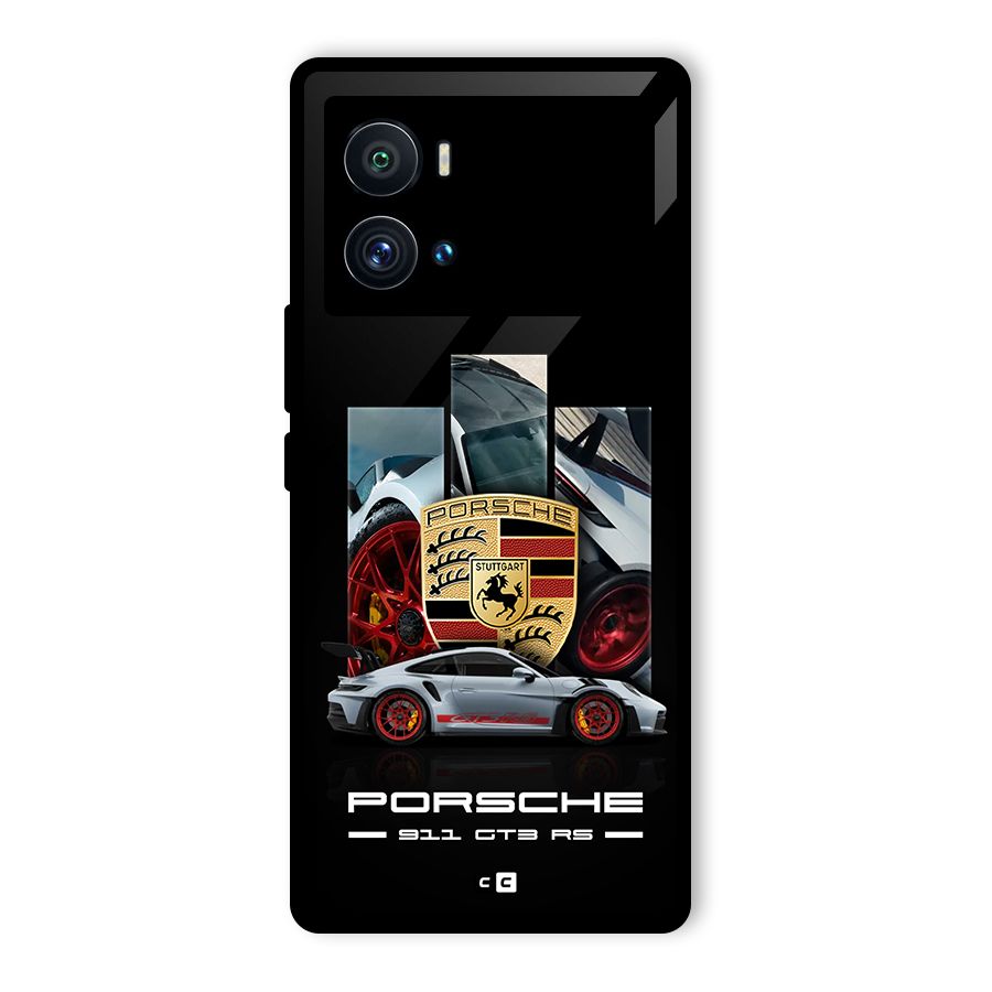 Magnificent Supercar Glass Back Case for Vivo iQOO 9 Pro