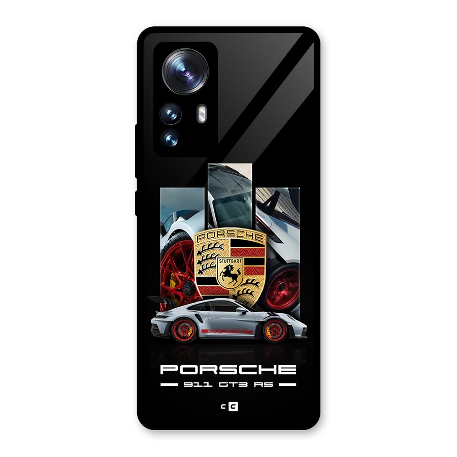 Magnificent Supercar Glass Back Case for Xiaomi 12 Pro