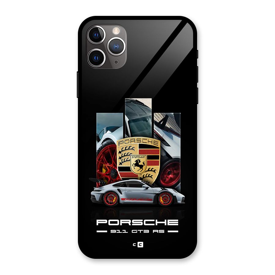 Magnificent Supercar Glass Back Case for iPhone 11 Pro Max