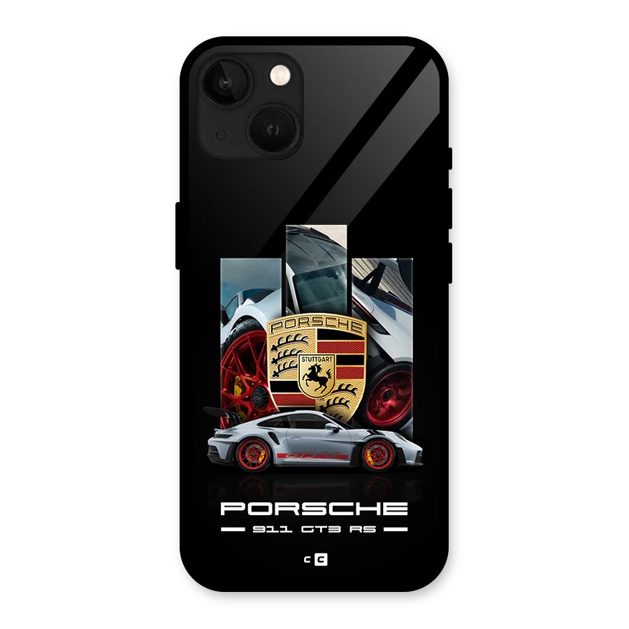 Magnificent Supercar Glass Back Case for iPhone 13